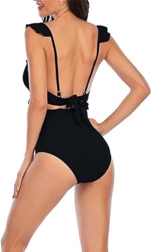 🌸.Monokini ahuecado con volantes MOD:XL692 - Imagen 2