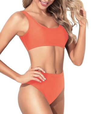 🌸Bikini .tiro alto MOD:2XL683 - Imagen 3