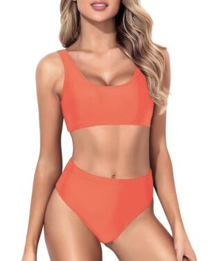 🌸Bikini .tiro alto MOD:2XL683 - Imagen 4