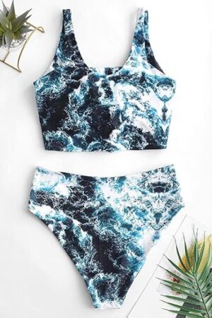 🌸Bikini .tiro alto anudado MOD:2XL684