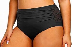 🌸Bikini .tiro alto con control de abdomen MOD:3XL358 - Imagen 8