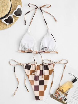 🌸Bikini Brasileño halter MOD:CH615 - Imagen 5