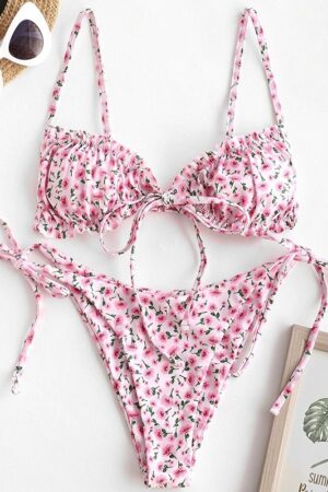 🌸Bikini con volantes MOD:CH616