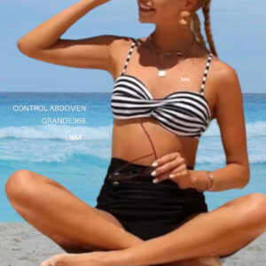 🌸Bikini tiro alto con control de abdomen con varilla MOD:G368 - Imagen 4