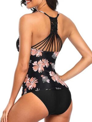 🌸Tankini bottom con control de abdomen espalda tejida MOD:G824 - Imagen 2