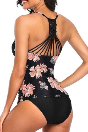 🌸Tankini bottom con control de abdomen espalda tejida MOD:G824