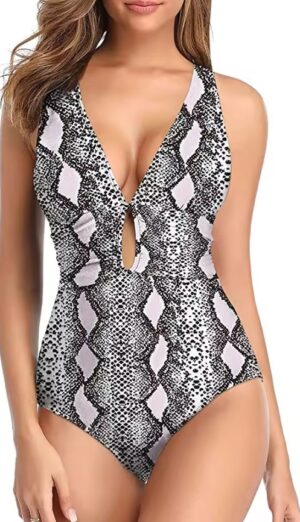 🌸Monokini animal print MOD:G852 - Imagen 3