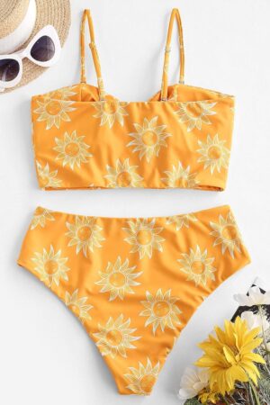 🌸Bikini .tiro alto anudado MOD:XL711