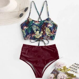 🌸Bikini tiro alto con control de abdomen MOD:CH640 - Imagen 5