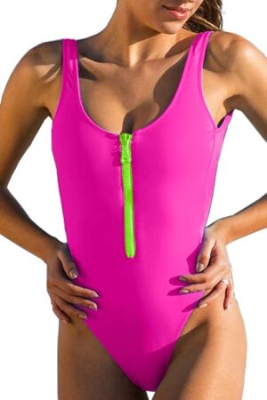 🌸Monokini cierre delantero MOD:CH643 - Imagen 9