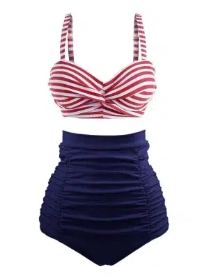 🌸Bikini tiro alto con control de abdomen con varilla MOD:G869 - Imagen 5