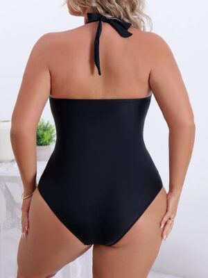 🌸.Monokini con control de abdomen halter MOD:AS-XL454 - Imagen 2