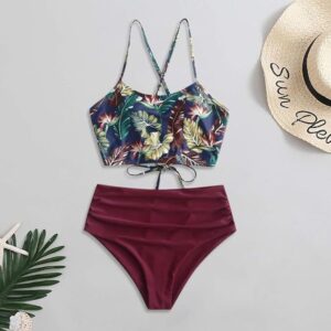 🌸Bikini .tiro alto con control de abdomen MOD:XL730 - Imagen 4