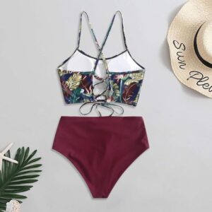 🌸Bikini .tiro alto con control de abdomen MOD:XL730 - Imagen 5