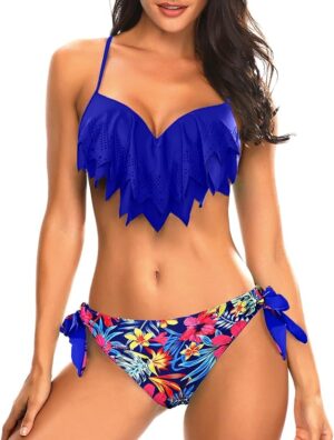 🌸Bikini con volantes con varilla MOD:XL732 - Imagen 5