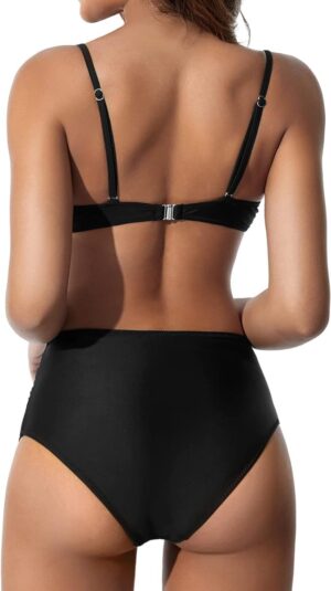 🌸Bikini .tiro alto con control de abdomen MOD:XL736 - Imagen 2