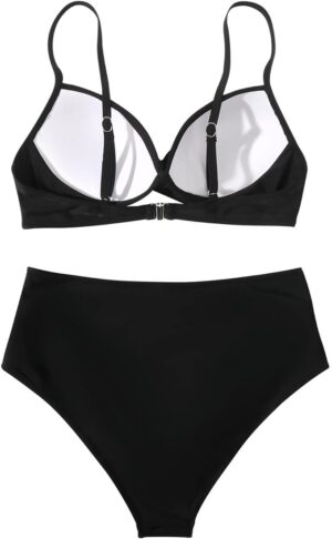 🌸Bikini .tiro alto con control de abdomen MOD:XL736 - Imagen 6