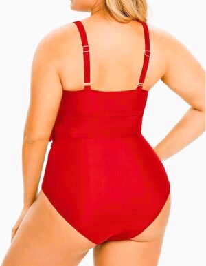 🌸.Monokini con control de abdomen con lazo largo MOD:XL741 - Imagen 2