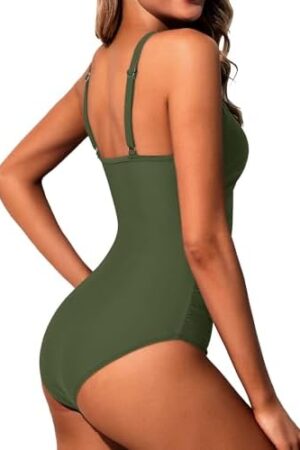 🌸.Monokini con control de abdomen con transparencia MOD:XL754