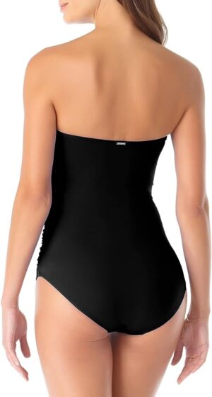 🌸Monokini con control de abdomen Halter-Strapless MOD:CH661 - Imagen 2