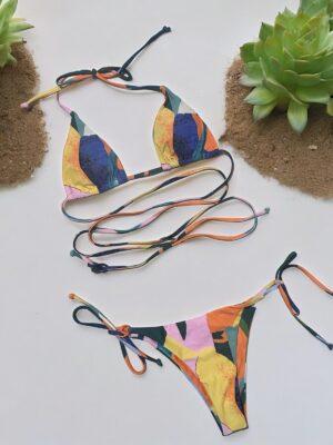 🌸Bikini Brasileño halter MOD:G887