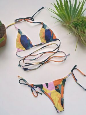 🌸Bikini Brasileño halter MOD:G887 - Imagen 8