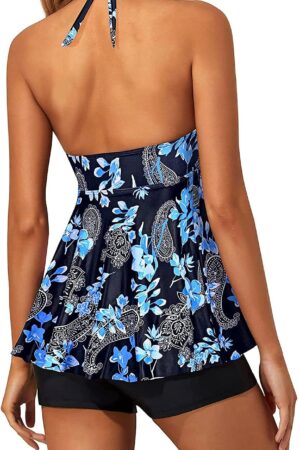 🌸Tankini Short halter MOD:M823