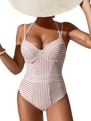 🌸Monokini con varillas MOD:M825 - Imagen 4