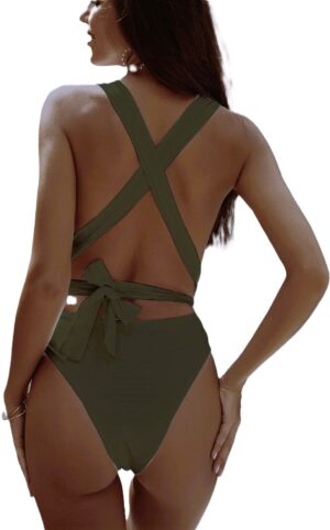 🌸Monokini con lazo multifuncional MOD:M842 - Imagen 2