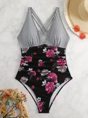 🌸Monokini con control de abdomen MOD:E-M855 - Imagen 6