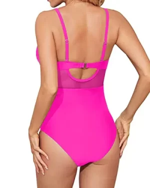 🌸Monokini con transparencia MOD:M858 - Imagen 2