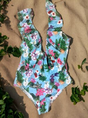 🌸Monokini con volantes MOD:M908 - Imagen 3