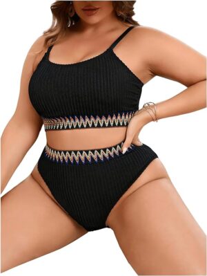 🌸Bikini acanalado MOD:2XL740 - Imagen 4