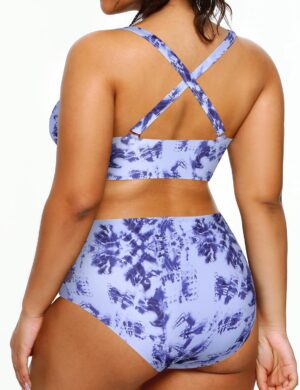 🌸Bikini .tiro alto con control de abdomen MOD:D-2XL752 - Imagen 2