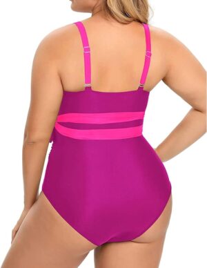 🌸.Monokini con control de abdomen con lazo MOD:2XL735 - Imagen 2