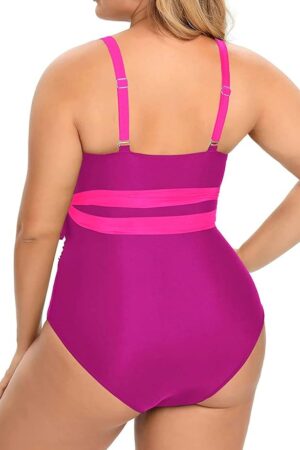 🌸.Monokini con control de abdomen con lazo MOD:2XL735