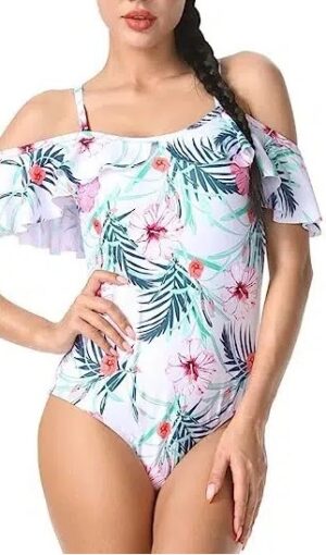 🌸.Monokini campesino volantes MOD:XL550