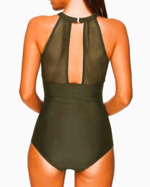 🌸.Monokini con control de abdomen Transparencia MOD:A-XL776 - Imagen 2