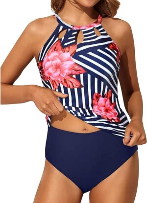 🌸.Tankini bottom ahuecado superior MOD:XL808