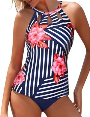 🌸.Tankini bottom ahuecado superior MOD:XL808 - Imagen 3