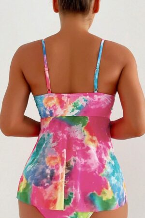 🌸.Tankini bottom con volantes con transparencia MOD:XL813