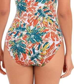 🌸.Monokini con control de abdomen con volantes MOD:XL822 - Imagen 6