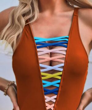 🌸.Monokini Ahuecado MOD:XL824 - Imagen 4