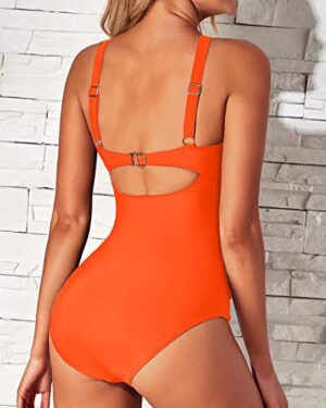 🌸.Monokini con control de abdomen MOD:XL826 - Imagen 2