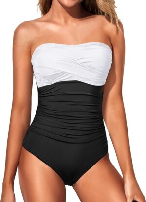 🌸Monokini con control de abdomen MOD:XS427 - Imagen 5