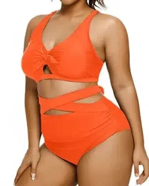 🌸Bikini .tiro alto con control de abdomen MOD:XL765 - Imagen 3