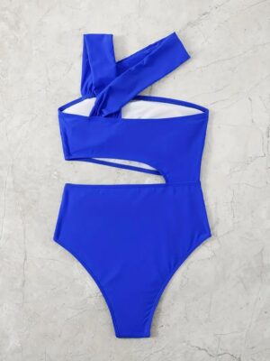 🌸Monokini un hombro ahuecado lateral MOD:CH670 - Imagen 2