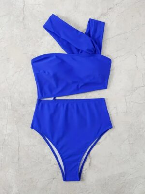 🌸Monokini un hombro ahuecado lateral MOD:CH670 - Imagen 3