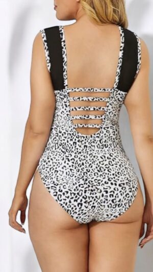 🌸Monokini con transparencia MOD:M12 - Imagen 2