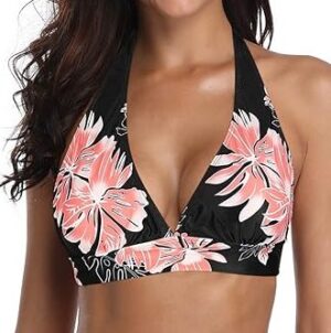 🌸Tankini Top short halter MOD:G911 - Imagen 3